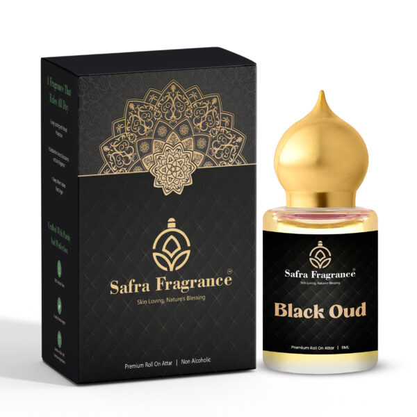 Black Oud Premium Long Lasting Non-Alcoholic Attar - 6ML